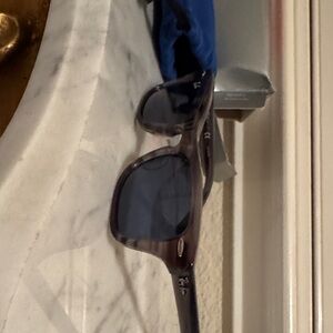 Ray-Ban Junior Toddler Burbank Jr Charcoal Sunglasses with Dark Lenses